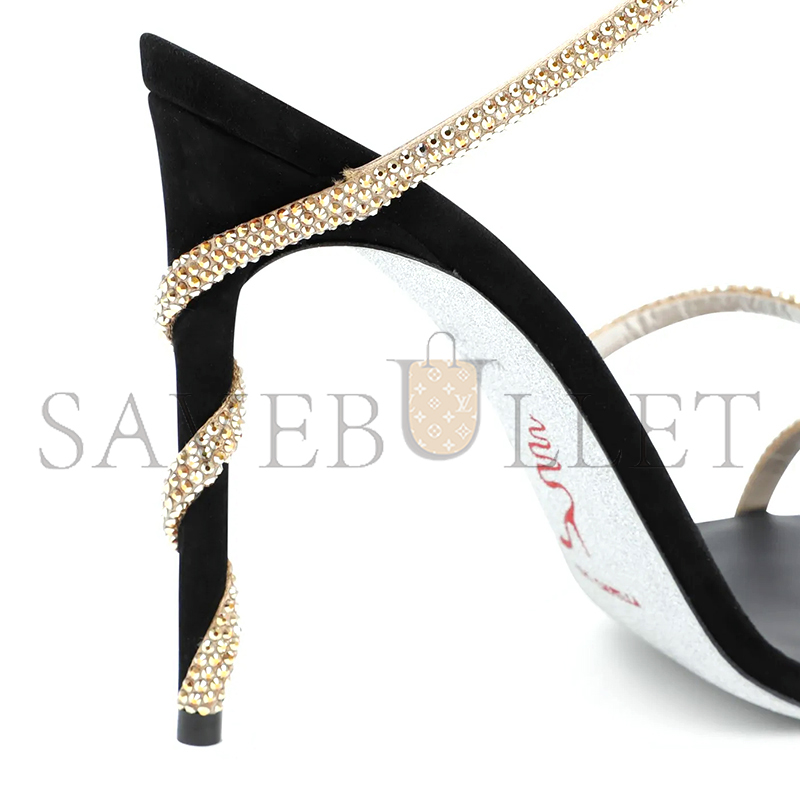 renÉ caovilla  G01den margot spiral sandals 105 c11339